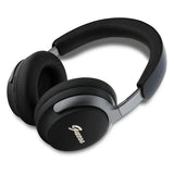 Casti Guess Wireless Metal Script Logo (GUBHC22PSFCSMK), Bluetooth, ANC, On-ear, Negru