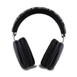 Casti Guess Wireless GCUBE Metallic Script Logo (GUBHK1GCTCSK), Over-ear Headset, Bluetooth 5.3, 400mAh, Negru