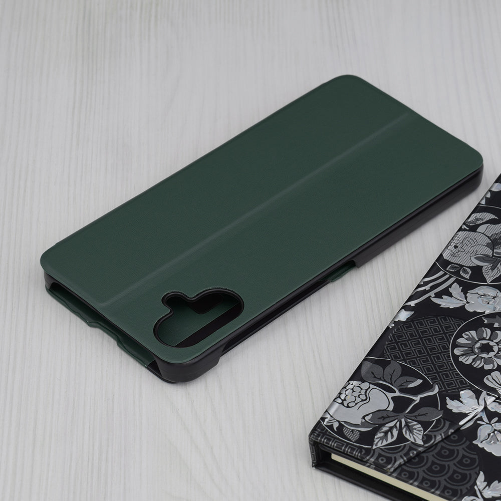 Husa de protectie Techsuit eFold Series compatibil cu Samsung Galaxy A06, Verde Inchis