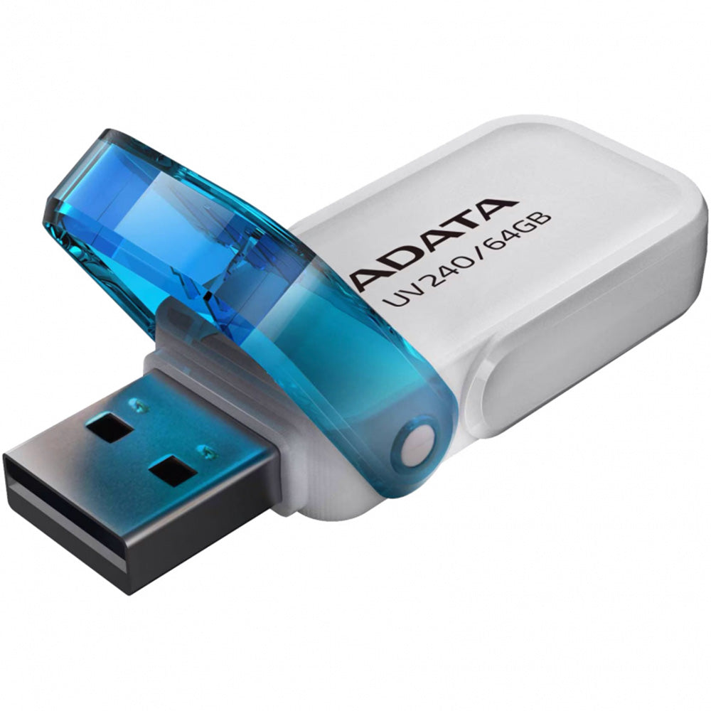 Stick Memorie Adata AUV240-32G-RWH, USB 2.0, 32GB, Alb