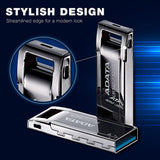 Stick Memorie Adata AROY-UR340-32GBK, 32GB, USB 3.2, Negru