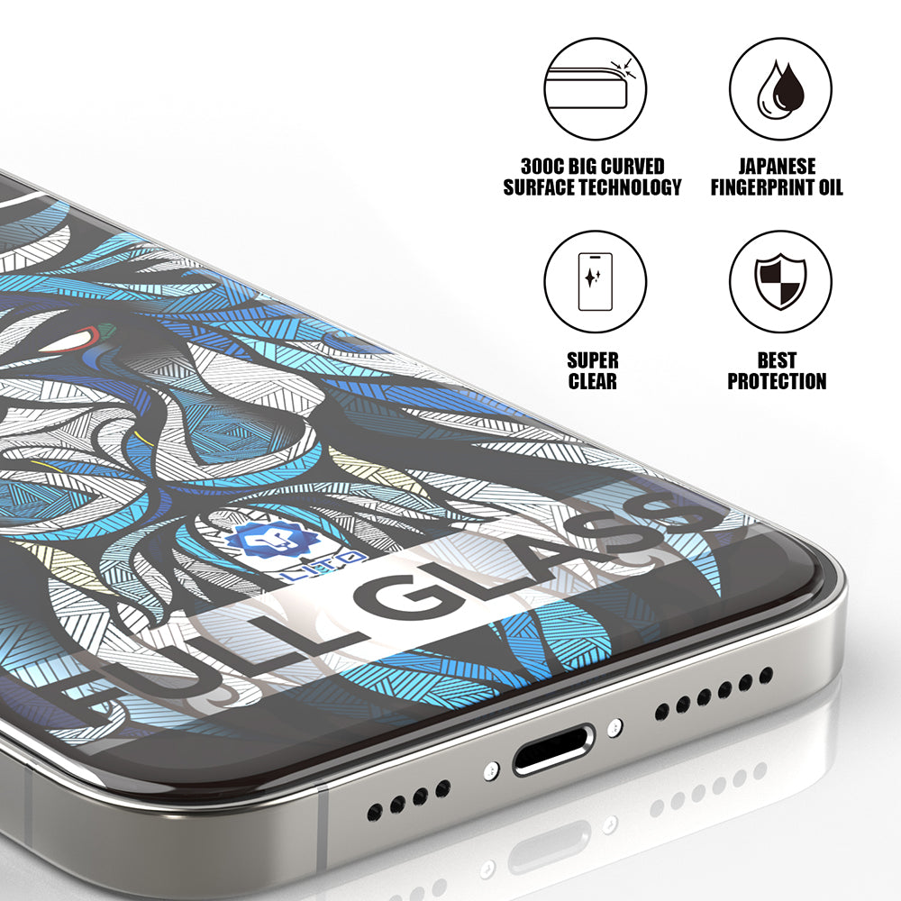 Folie de protectie Lito D+ Max 300C compatibil cu iPhone 15, Transparent