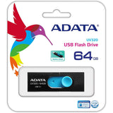 Stick de Memorie Adata AUV320-64G-RBKBL, USB 3.1, 64GB, Negru