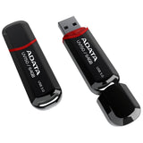 Stick de Memorie Adata AUV150-64G-RBK, USB 3.2, 64GB, Negru