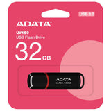 Stick de Memorie Adata AUV150-32G-RBK, USB 3.2, 32GB, Negru