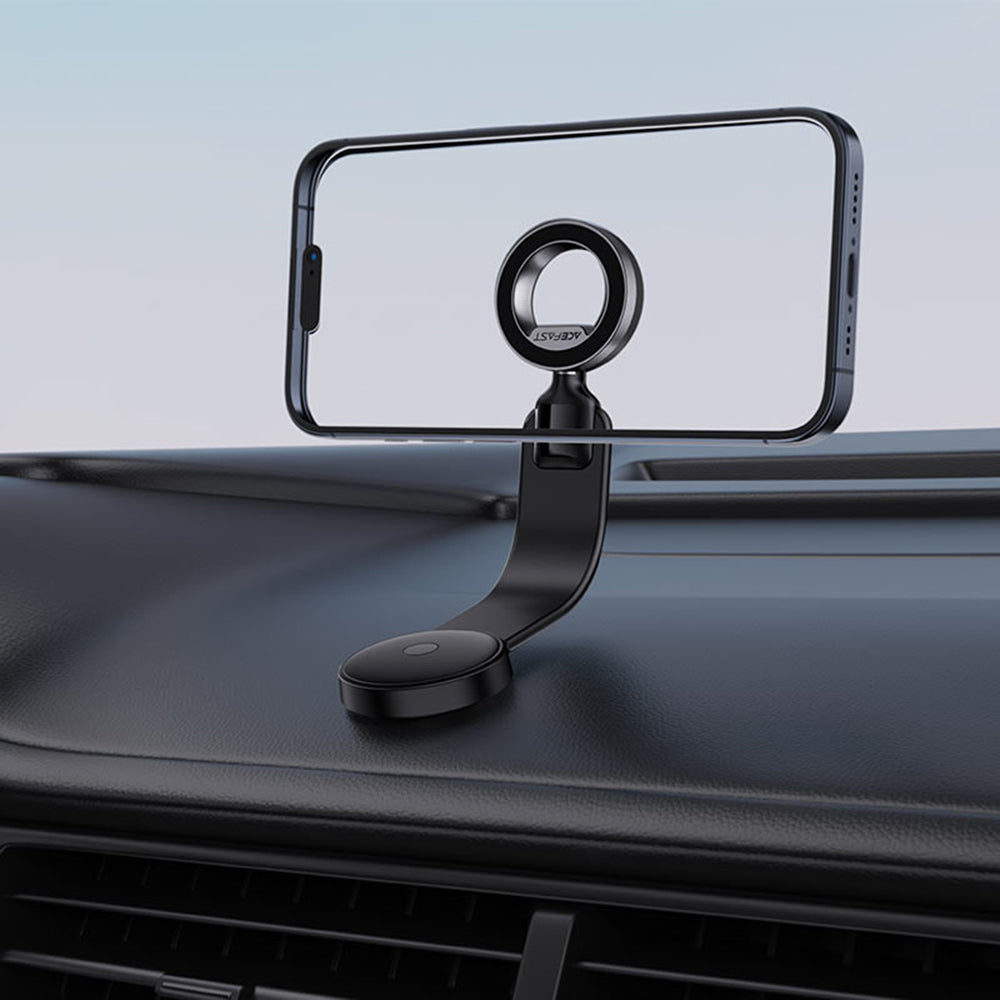 Suport Acefast (D36), Magnetic Grip, 360° Rotation, for Dashboard, Negru