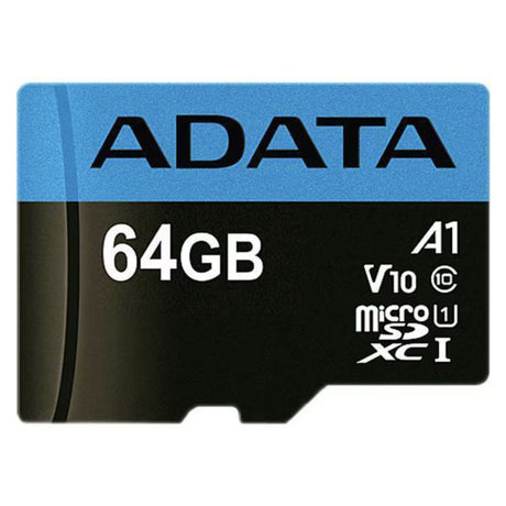 Card de memorie Adata MicroSDXC 64 GB, negru