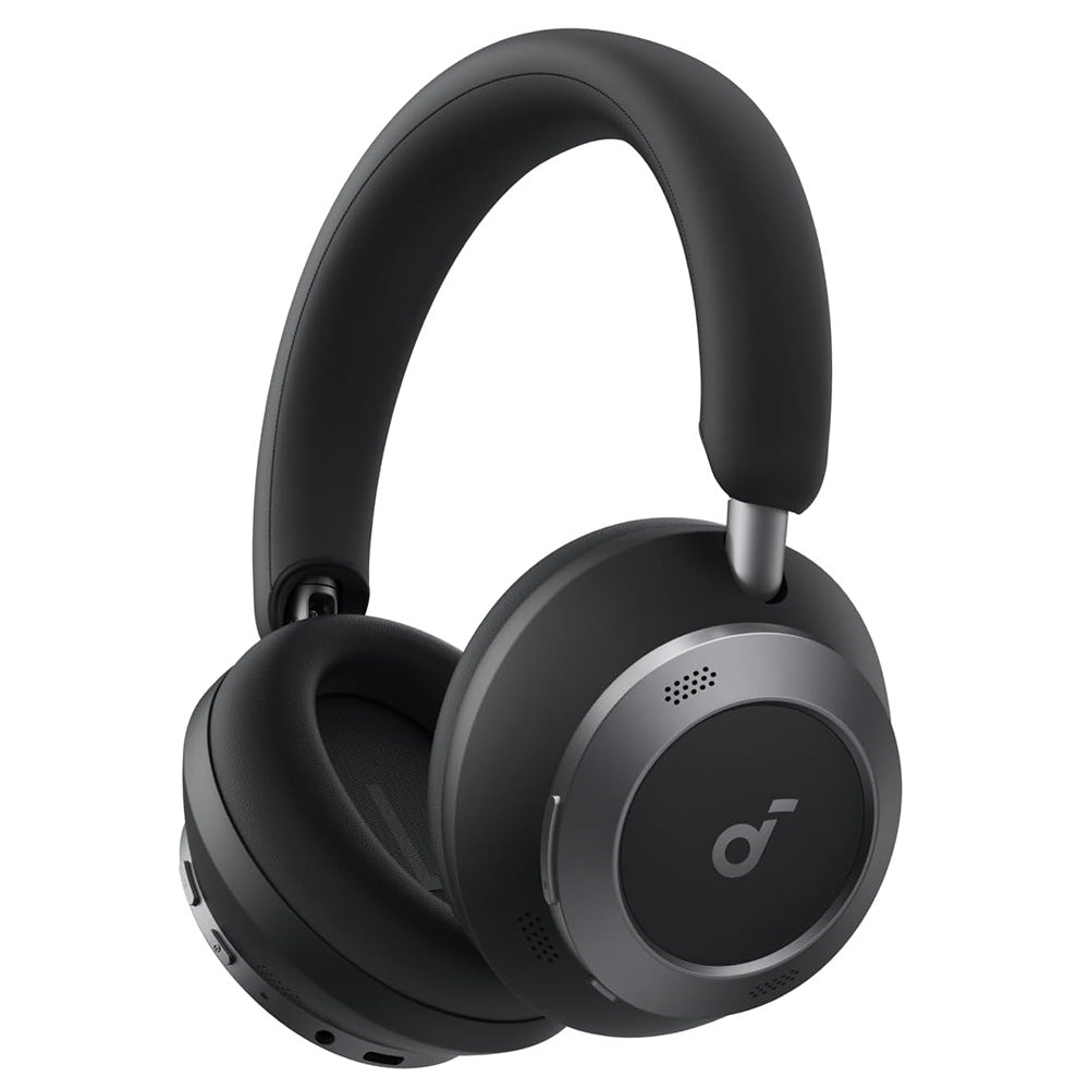 Casti Anker Wireless SoundCore Space One Pro (A3062G11), Bluetooth 5.3, Active Noise Cancelling, Hi-Res, Negru