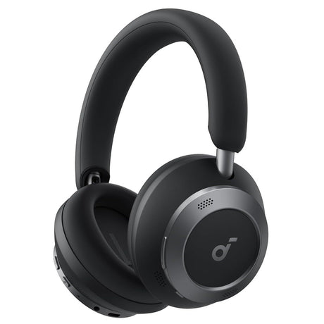 Casti Anker Wireless SoundCore Space One Pro (A3062G11), Bluetooth 5.3, Active Noise Cancelling, Hi-Res, Negru