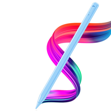 Stylus Techsuit Stylus Pen (AC10SH), for iPad, Bluetooth, Type-C, 125mAh, Palm Rejection, Replaceable Apple Nib, Serenity Blue