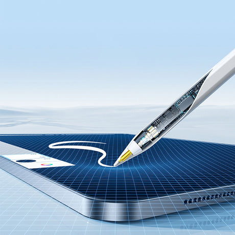 Stylus Techsuit Stylus Pen (AC20-Pro), for iPad, Bluetooth, Magnetic Charging, Palm Rejection, 70mAh, 5V, Alb