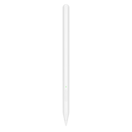 Stylus Techsuit Stylus Pen (V15), for iPad, Find My Pen App, Bluetooth, Type-C, Palm Rejection, Tilt Sensitivity, 130mAh, Alb