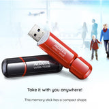 Stick Memorie Adata AUV240-32G-RRD, USB 2.0, 32GB, Roșu