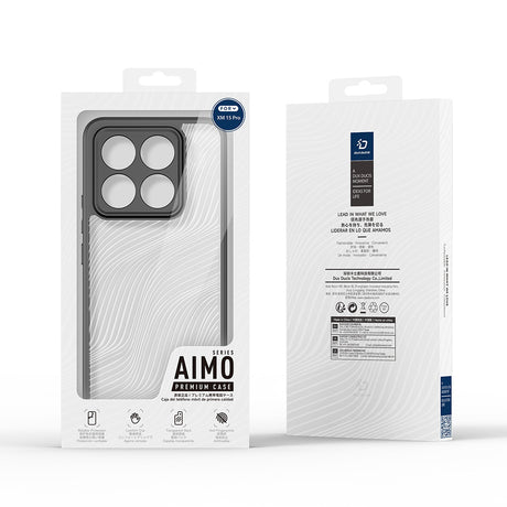 Husa de protectie Dux Ducis Aimo Series compatibil cu Xiaomi 15 Pro, Negru