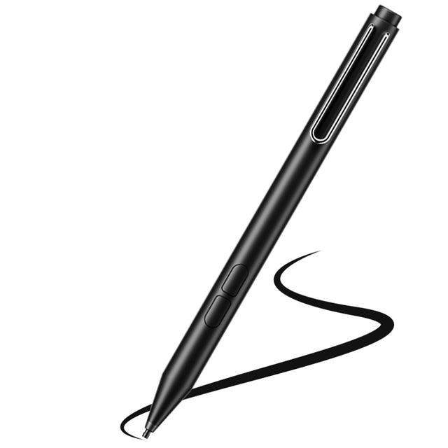 Stylus Techsuit Stylus Pen (F94S), for Microsoft Surface, Active, Educational Pen, Palm Rejection, AAAA Battery, MPP1.51, Negru