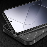 Husa de protectie Techsuit CarbonFiber compatibil cu Xiaomi 15 Pro, Negru