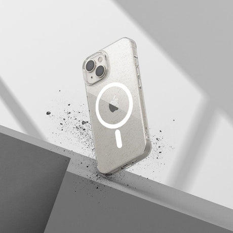 Husa de protectie Techsuit SparkleSkin MagSafe Series compatibil cu iPhone 12 Pro, Transparent