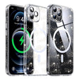 Husa de protectie Techsuit SparkleSkin MagSafe Series compatibil cu iPhone 12 Pro Max, Transparent