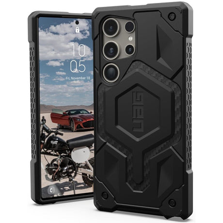UAG Monarch Pro védő tok Samsung Galaxy S26 Ultra telefonhoz, szürke