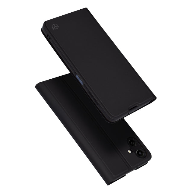 Husa de protectie Techsuit Magskin Book compatibil cu Samsung Galaxy A06, Negru