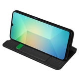Husa de protectie Techsuit Magskin Book compatibil cu Samsung Galaxy A06, Negru