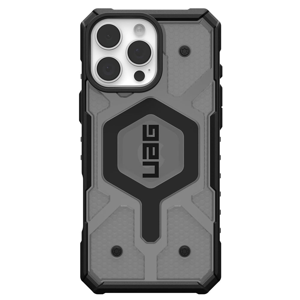Husa de protectie UAG Pathfinder Clear MagSafe compatibil cu iPhone 16 Pro, Ash / Negru
