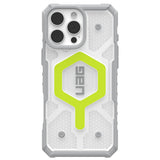 Husa de protectie UAG Pathfinder Clear Magsafe compatibil cu iPhone 16 Pro, Active Neon Lanyard