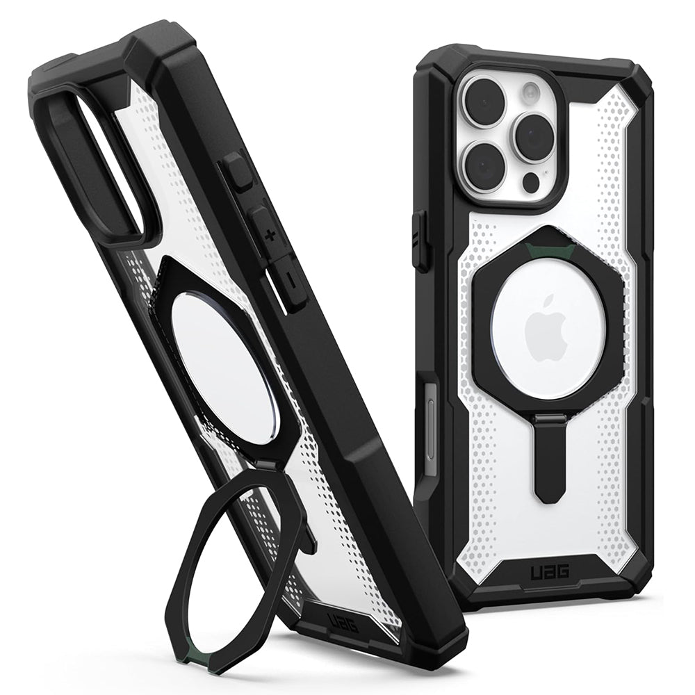 Husa de protectie UAG Plasma XTE MagSafe compatibil cu iPhone 16 Pro, Negru Clear