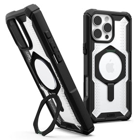 Husa de protectie UAG Plasma XTE MagSafe compatibil cu iPhone 16 Pro, Negru Clear