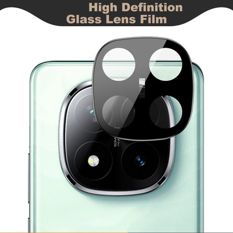 Folie de protectie Techsuit Full Camera Glass compatibil cu Xiaomi Redmi Note 14 Pro+ 5G, Negru