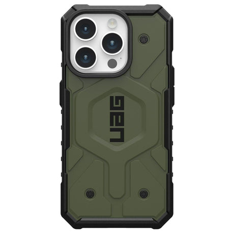 Husa de protectie UAG Pathfinder MagSafe compatibil cu iPhone 15 Pro, Oliv Drab