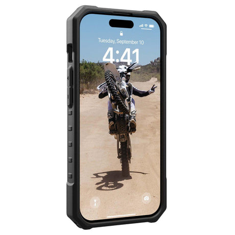 Husa de protectie UAG Pathfinder MagSafe compatibil cu iPhone 15 Pro, Oliv Drab