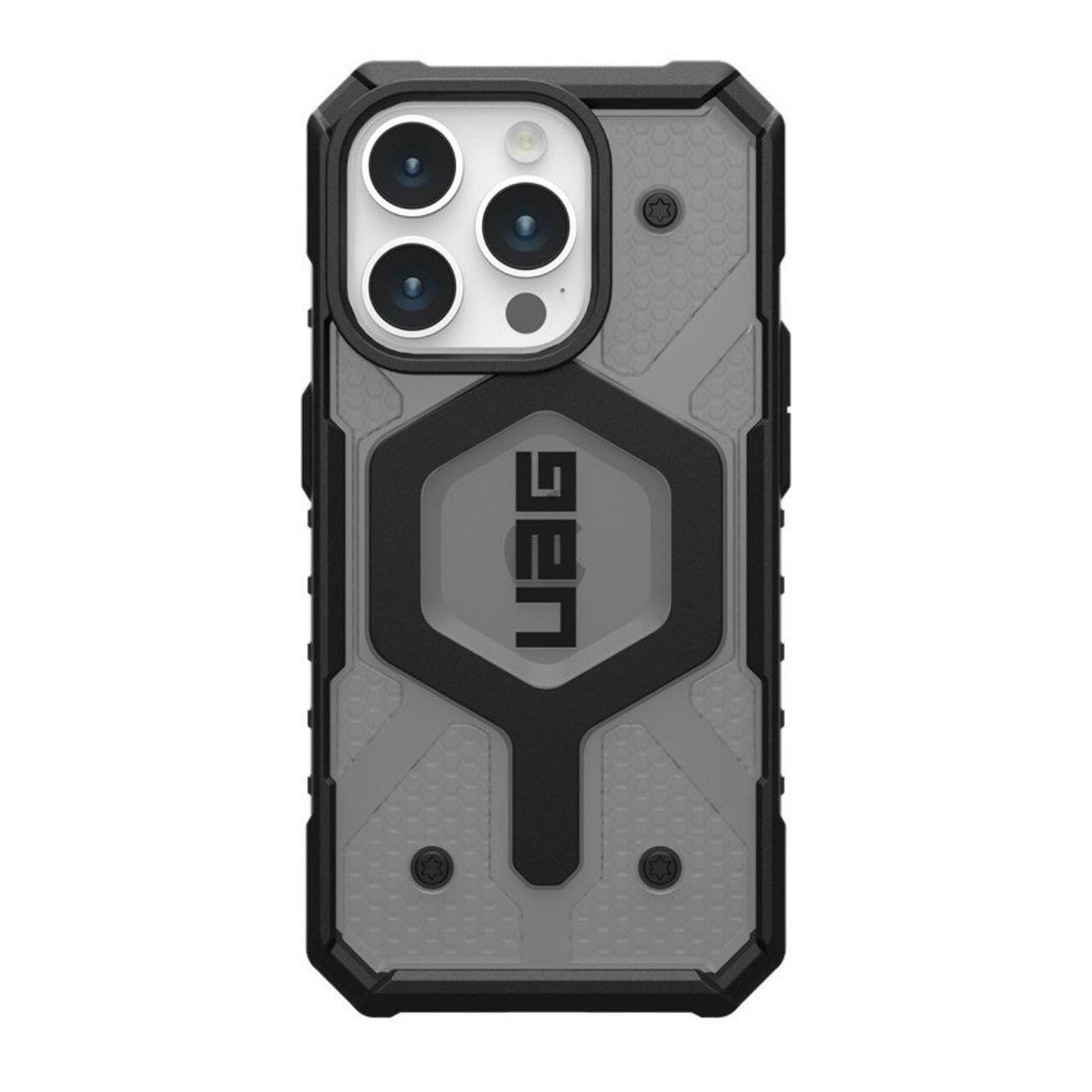 Husa de protectie UAG Pathfinder MagSafe compatibil cu iPhone 15 Pro, Ash