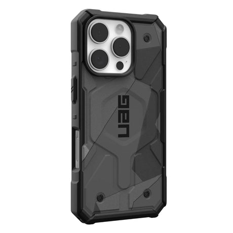 Husa de protectie UAG Pathfinder SE MagSafe compatibil cu iPhone 16 Pro, Geo Camo