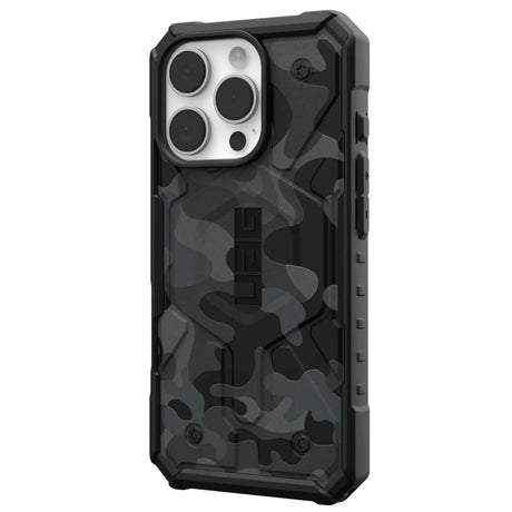 Husa de protectie UAG Pathfinder SE MagSafe compatibil cu iPhone 16 Pro, Bleumarin Camo