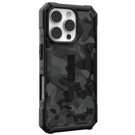Husa de protectie UAG Pathfinder SE MagSafe compatibil cu iPhone 16 Pro, Bleumarin Camo