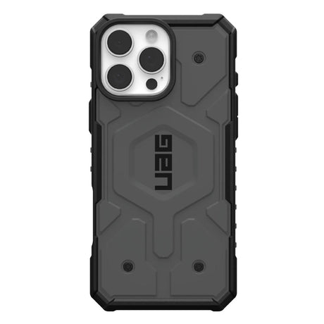 Husa de protectie UAG Pathfinder MagSafe compatibil cu iPhone 16 Pro, Argintiu