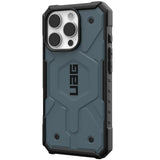 Husa de protectie UAG Pathfinder MagSafe compatibil cu iPhone 16 Pro, Cloud Blue