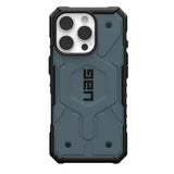 Husa de protectie UAG Pathfinder MagSafe compatibil cu iPhone 16 Pro, Cloud Blue