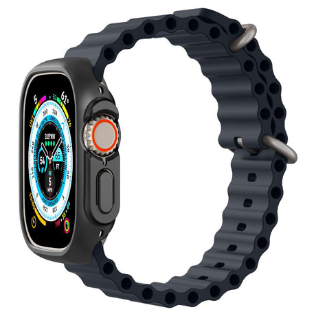 Accesoriu smartwatch Spigen Thin Fit (ACS05458) compatibil cu Apple Watch Ultra / Ultra 2 / Ultra 3, Negru