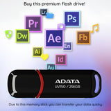 Stick de Memorie Adata AUV150-32G-RBK, USB 3.2, 32GB, Negru