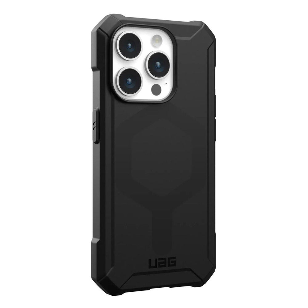 Husa de protectie UAG Essential Armor MagSafe compatibil cu iPhone 15 Pro Max, Negru