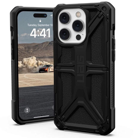 Husa de protectie UAG Monarch compatibil cu iPhone 14 Pro, Negru