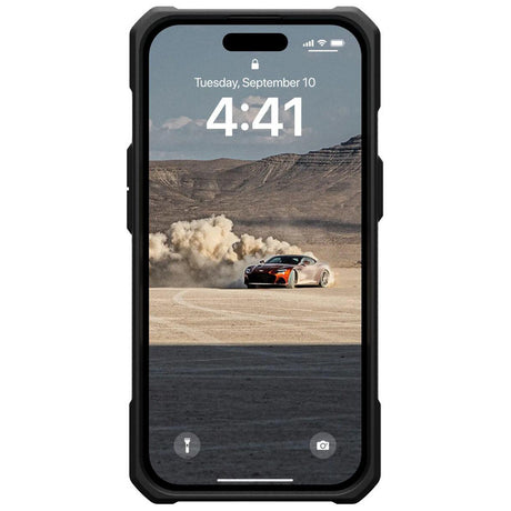 Husa de protectie UAG Monarch compatibil cu iPhone 15 Plus, Kevlar Black