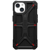 Husa de protectie UAG Monarch compatibil cu iPhone 15 Plus, Kevlar Black