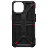 Husa de protectie UAG Monarch compatibil cu iPhone 15 Plus, Kevlar Black