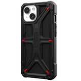 Husa de protectie UAG Monarch compatibil cu iPhone 15 Plus, Kevlar Black