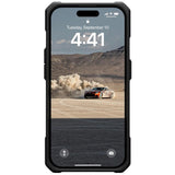 Husa de protectie UAG Monarch compatibil cu iPhone 15 Pro, Kevlar Element Green
