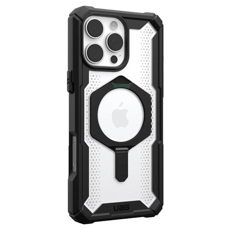 Husa de protectie UAG Plasma XTE MagSafe compatibil cu iPhone 16 Pro, Negru Clear