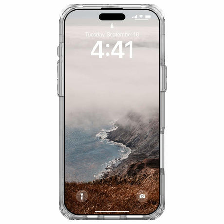 Husa de protectie UAG Plyo XTE MagSafe compatibil cu iPhone 16 Pro, Transparent Titanium